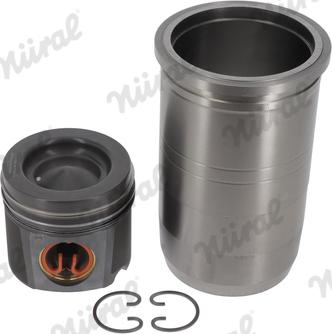 Nüral 88-420900-00 - Repair Set, piston / sleeve motal.fi