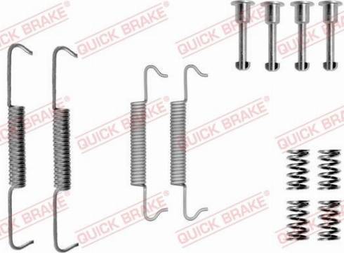 OJD Quick Brake 1050793 - Accessory Kit, parking brake shoes motal.fi