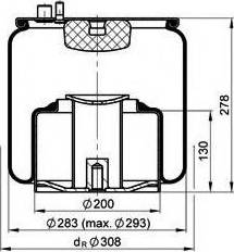 PE Automotive 084.251-71A - Bellow, air suspension motal.fi