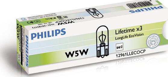 PHILIPS 12961LLECOCP - Bulb, indicator motal.fi