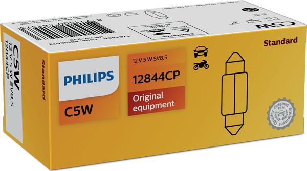 PHILIPS 12844CP - Bulb, licence plate light motal.fi