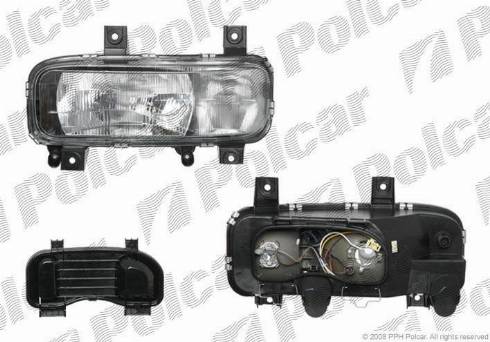 Polcar 5085093E - Headlight motal.fi