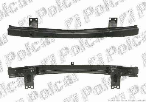 Polcar 204007-3 - Support, bumper motal.fi