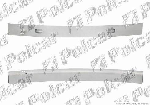 Polcar 20X107-3 - Support, bumper motal.fi