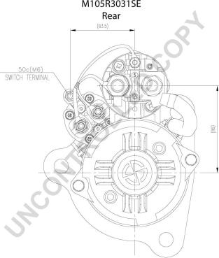 Prestolite Electric M105R3031SE - Starter motal.fi