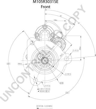 Prestolite Electric M105R3031SE - Starter motal.fi