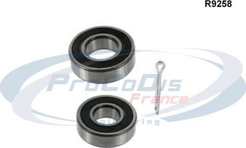 Procodis France R9258 - Bearing Kit, wheel hub motal.fi