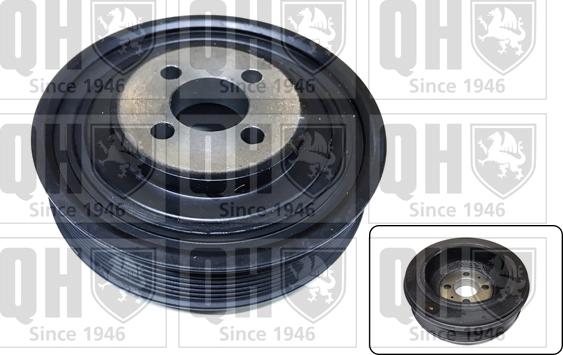 Quinton Hazell QCD164 - Belt Pulley, crankshaft motal.fi