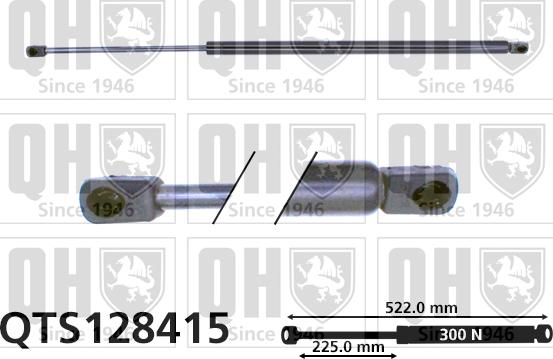 Quinton Hazell QTS128415 - Gas Spring, boot, cargo area motal.fi