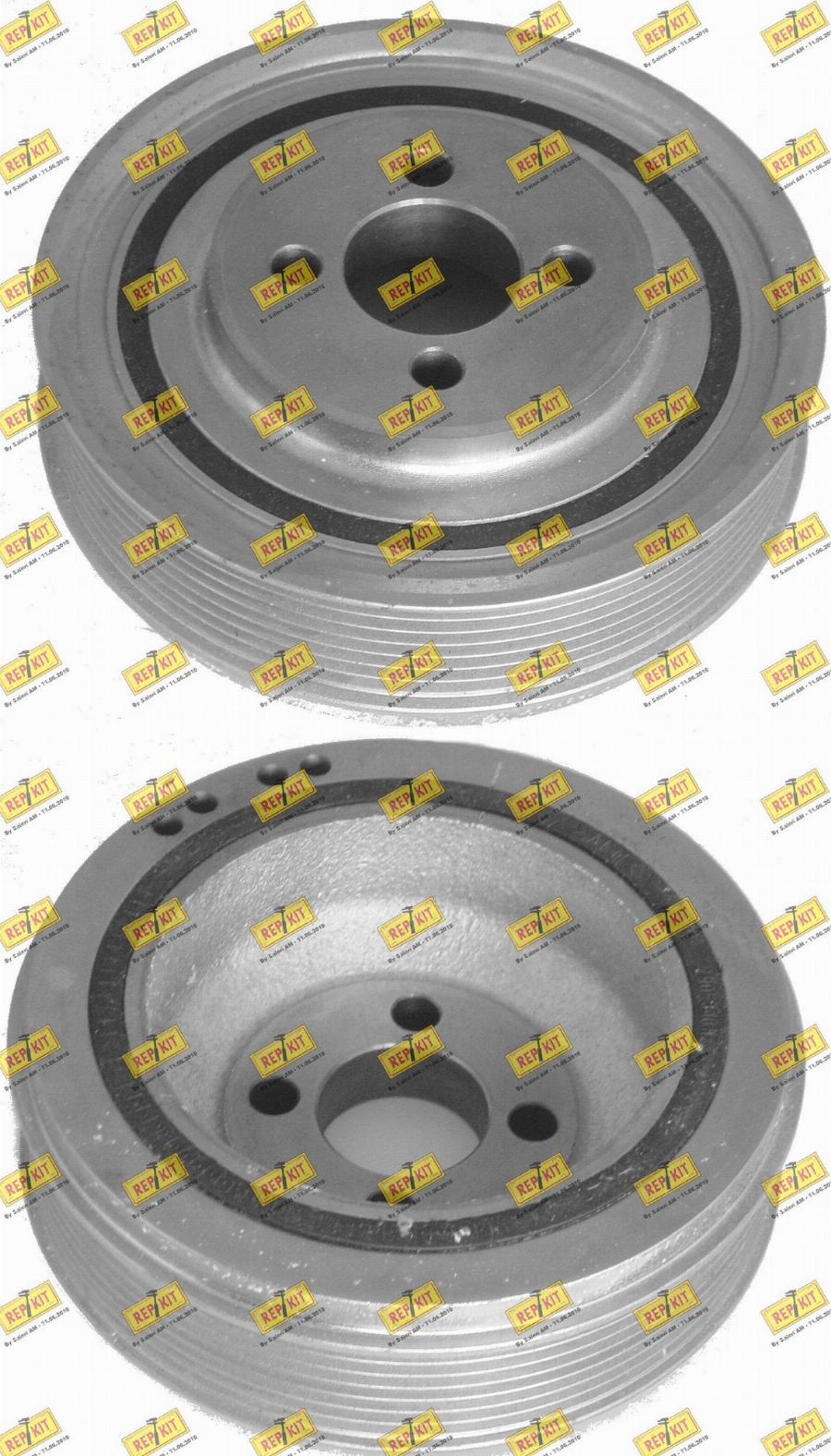 REPKIT RKT9049 - Belt Pulley, crankshaft motal.fi