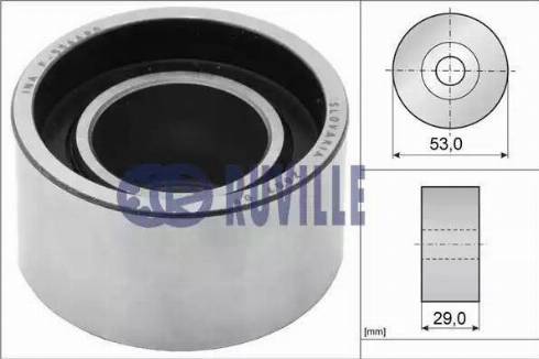 Ruville 55842 - Deflection / Guide Pulley, timing belt motal.fi