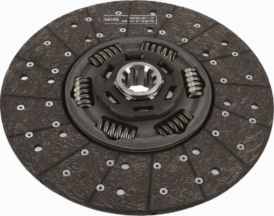 SACHS 1878 001 144 - Clutch Disc motal.fi