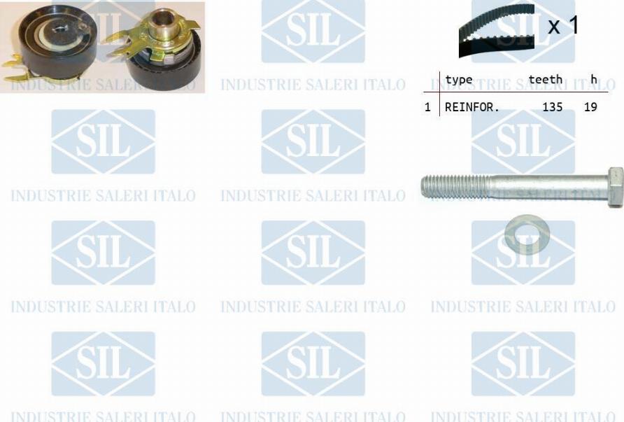 Saleri SIL TK1097 - Timing Belt Set motal.fi