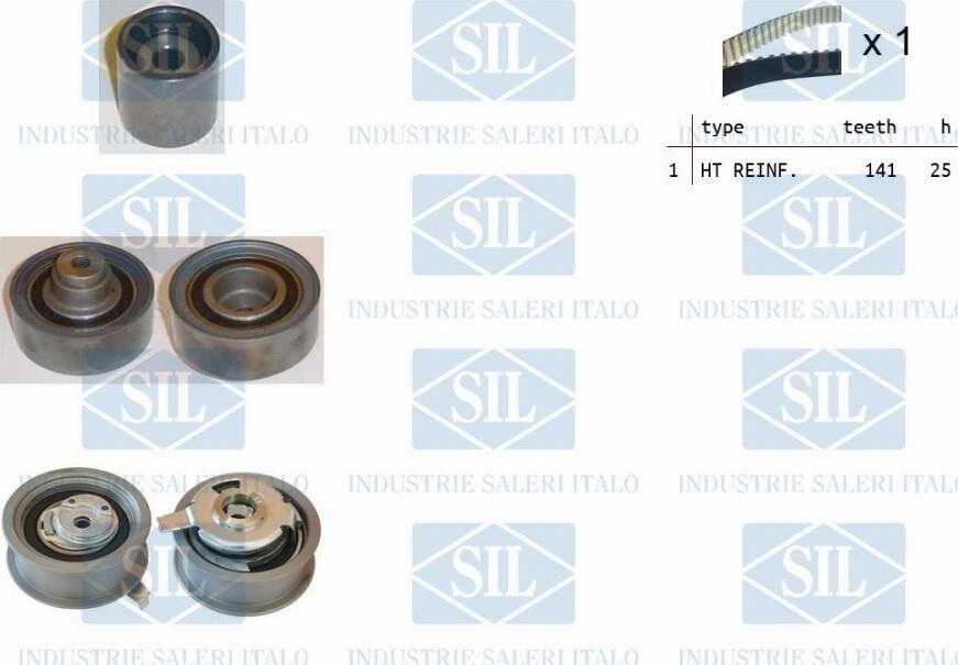 Saleri SIL TK1160 - Timing Belt Set motal.fi