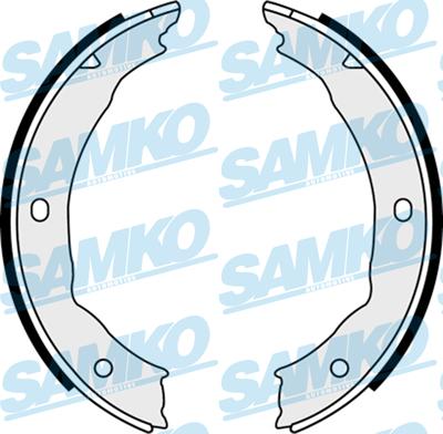 Samko 88400 - Brake Shoe Set motal.fi