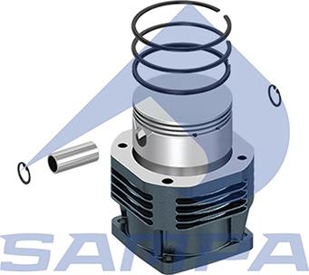 Sampa 096.979 - Cylinder Sleeve, air compressor motal.fi