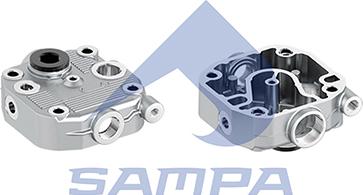 Sampa 092.068 - Cylinder Head, compressor motal.fi