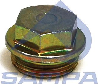 Sampa 050.494 - Sealing Plug, oil sump motal.fi