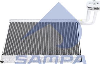 Sampa 053.312 - Evaporator, air conditioning motal.fi