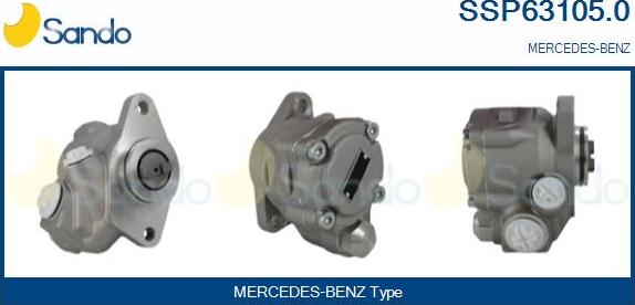 Sando SSP63105.0 - Hydraulic Pump, steering system motal.fi