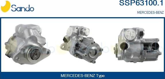 Sando SSP63100.1 - Hydraulic Pump, steering system motal.fi