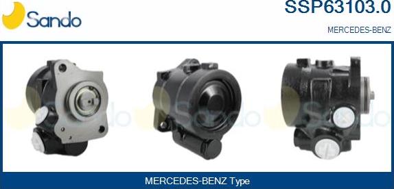 Sando SSP63103.0 - Hydraulic Pump, steering system motal.fi