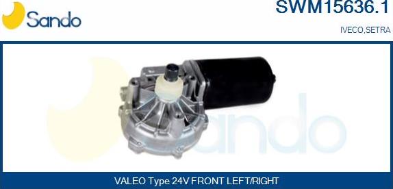 Sando SWM15636.1 - Wiper Motor motal.fi