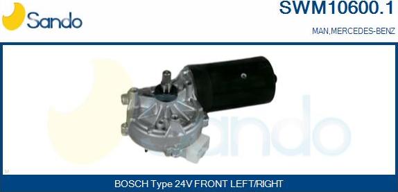 Sando SWM10600.1 - Wiper Motor motal.fi