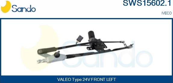 Sando SWS15602.1 - Window Wiper System motal.fi