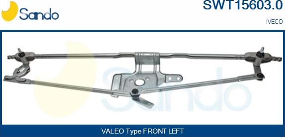 Sando SWT15603.0 - Wiper Linkage motal.fi