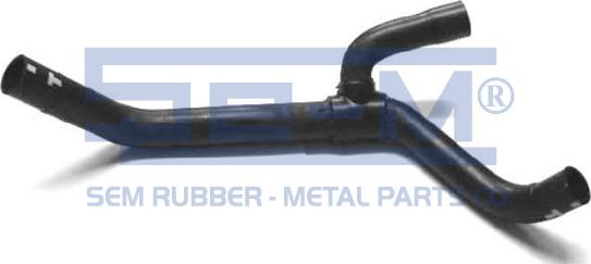 Sem Lastik 9570 - Radiator Hose motal.fi