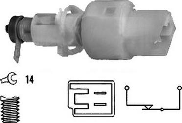 Sidat 5.140038 - Brake Light Switch / Clutch motal.fi