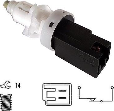 Sidat 5.140033 - Brake Light Switch / Clutch motal.fi