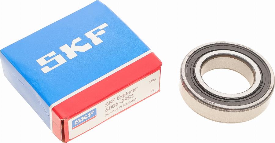 SKF 60062RS1 - Propshaft centre bearing support motal.fi