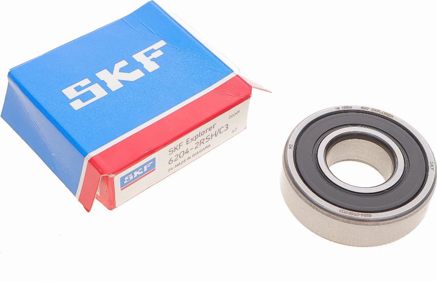 SKF 6204-2RSH/C3 - --- motal.fi