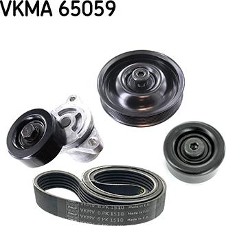 SKF VKMA 65059 - V-Ribbed Belt Set motal.fi