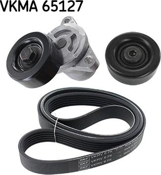 SKF VKMA 65127 - V-Ribbed Belt Set motal.fi