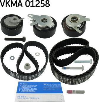 SKF VKMA 01258 - Timing Belt Set motal.fi