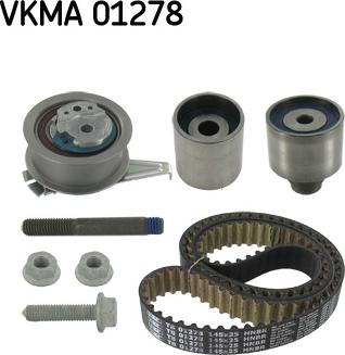 SKF VKMA 01278 - Timing Belt Set motal.fi