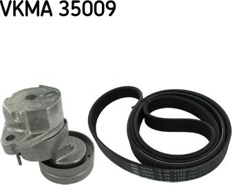 SKF VKMA 35009 - V-Ribbed Belt Set motal.fi