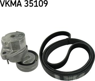 SKF VKMA 35109 - V-Ribbed Belt Set motal.fi