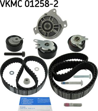 SKF VKMC 01258-2 - Water Pump & Timing Belt Set motal.fi