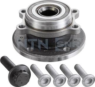 SNR R154.56 - Bearing Kit, wheel hub motal.fi