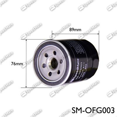 SpeedMate SM-OFG003 - Oil Filter motal.fi