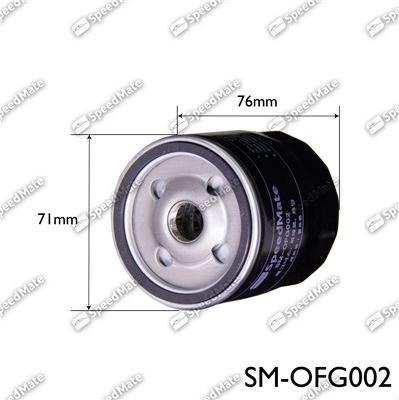 SpeedMate SM-OFG002 - Oil Filter motal.fi