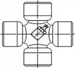 Spidan U 747 - Universal Joint motal.fi