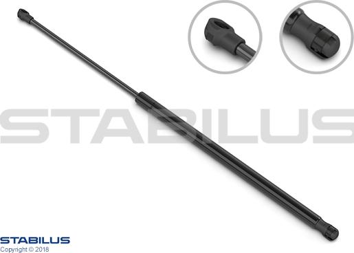 STABILUS 3211CY - Gas Spring, boot, cargo area motal.fi