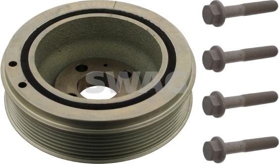 Swag 37 93 3814 - Belt Pulley, crankshaft motal.fi