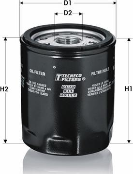 Tecneco Filters OL84/1M - Oil Filter motal.fi