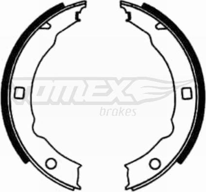 TOMEX brakes TX 21-79 - Brake Shoe Set motal.fi